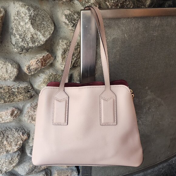 The Marc Jacobs Luxurious Taille Pale Pink Leather Tote Bag - Picture 8 of 16
